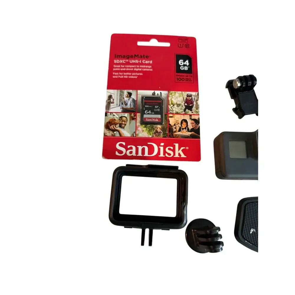 GoPro HERO5 Black 4K Action Camera Bundle w/ 64GB SD Card Accessories Tested